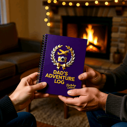Dad’s Adventure Log Notebook