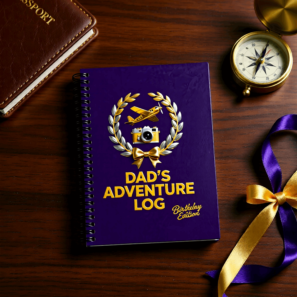 Dad’s Adventure Log Notebook
