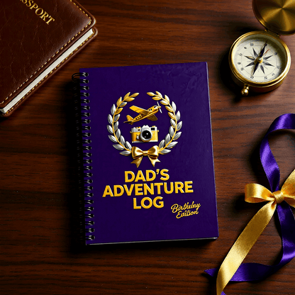 Dad’s Adventure Log Notebook