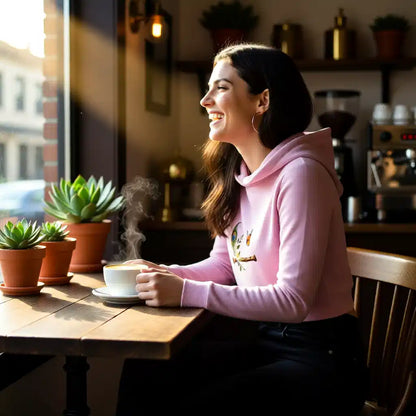 Divine Krishna Flute Printed Cropped Hoodie