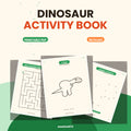 Printable Dinosaur Activity Book | 38 Pages for Kids Ages 4-8 | Instant Download PDF