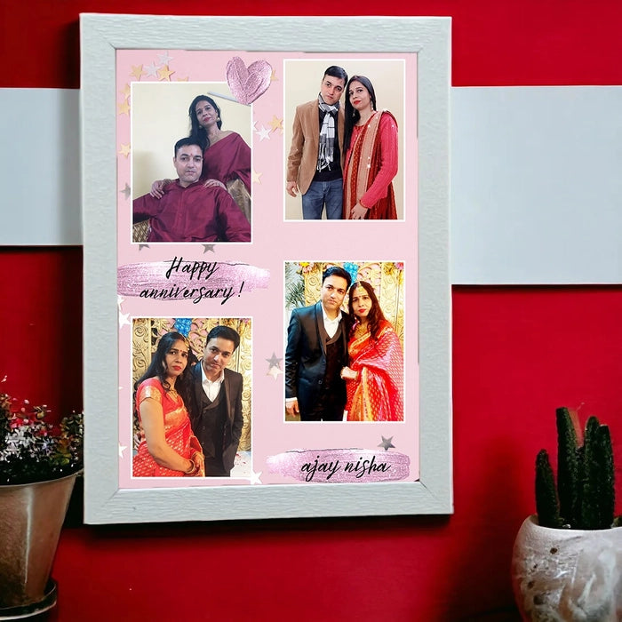 Personalized Anniversary Photo Frame