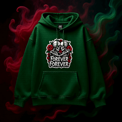 Forever Skeleton Oversized Hoodie