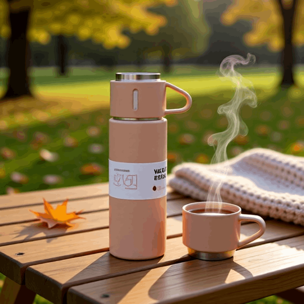 Premium Vacuum Flask Set