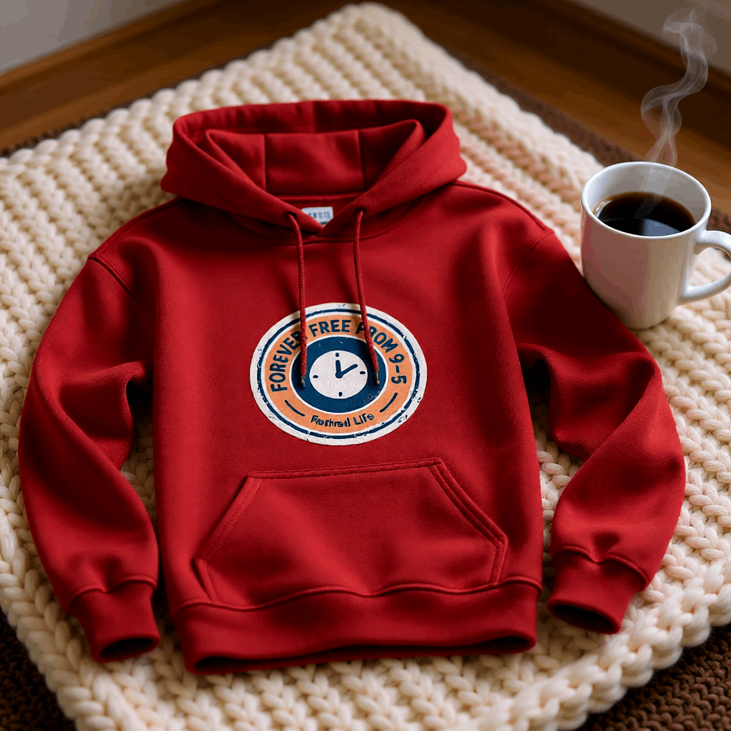 Forever Free From 9-5 Unisex Hoodie