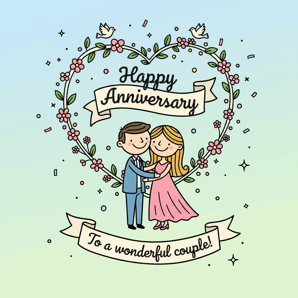 Happy Anniversary Clipart
