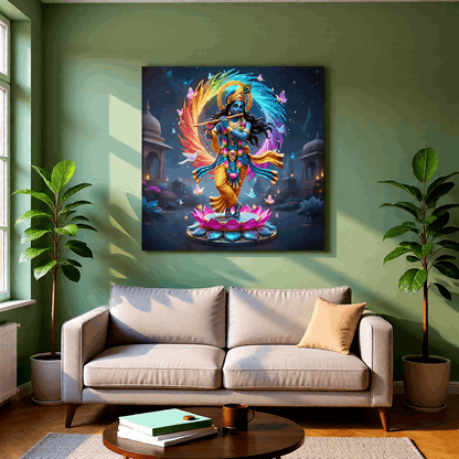 Krishna Acrylic Wall Art