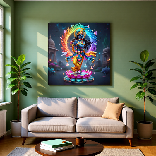 Krishna Acrylic Wall Art