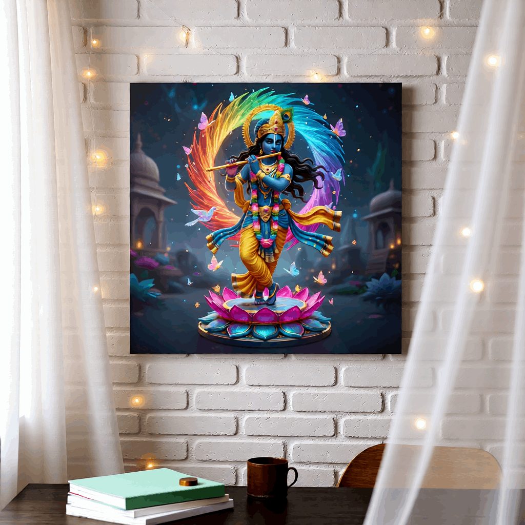 Krishna Acrylic Wall Art