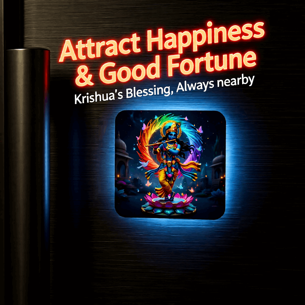 Lord Krishna Fridge Magnet