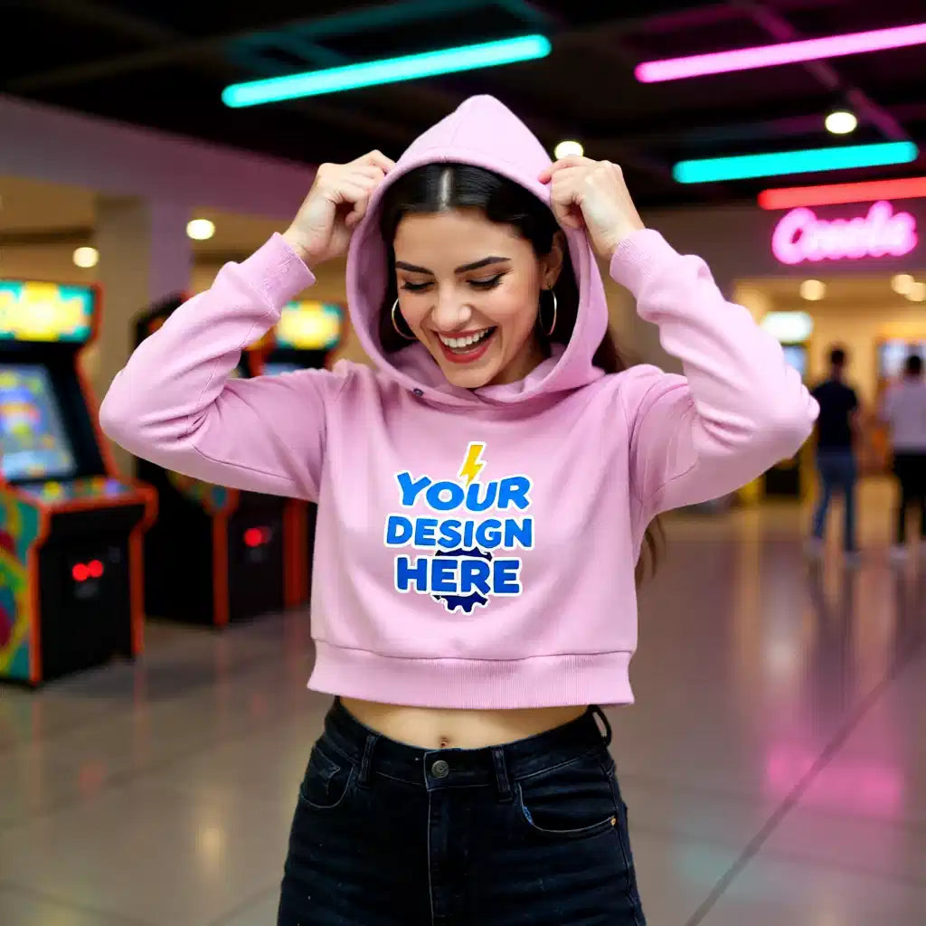 Personalized Crop Hoodie