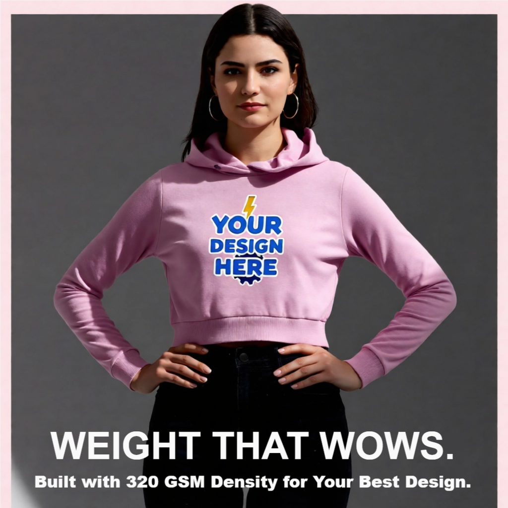 Personalized Crop Hoodie