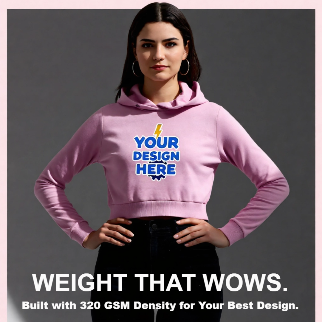 Personalized Crop Hoodie