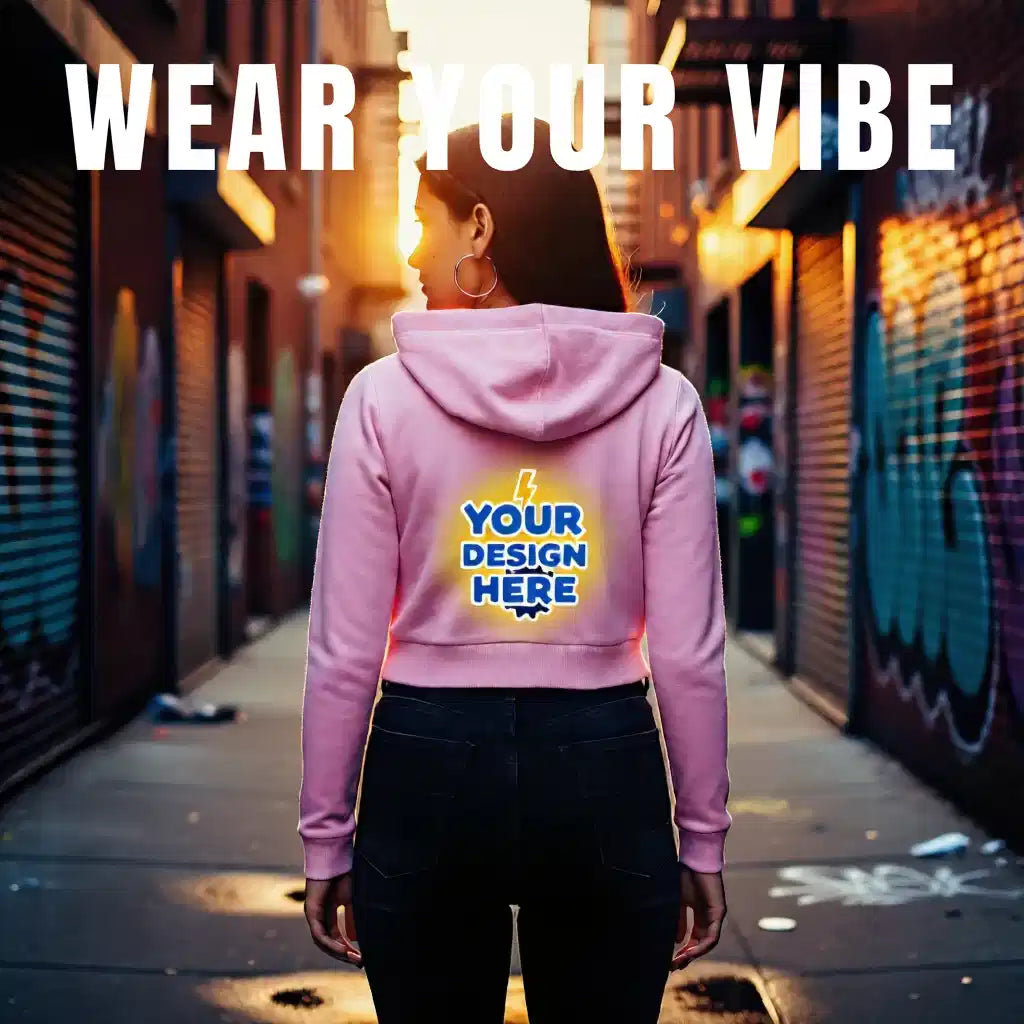 Personalized Crop Hoodie