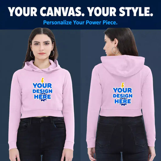 Personalized Crop Hoodie