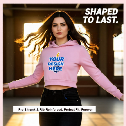 Personalized Crop Hoodie