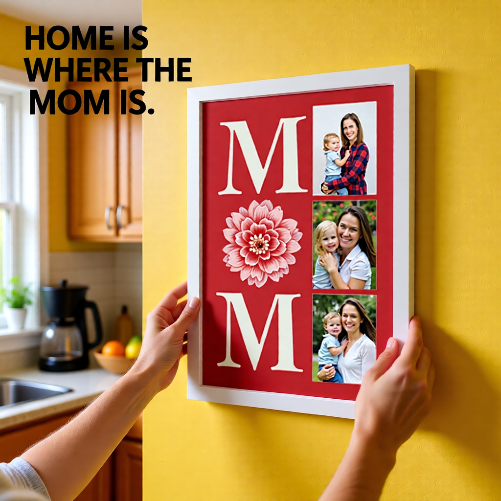 Personalized Photo Frame for Mom