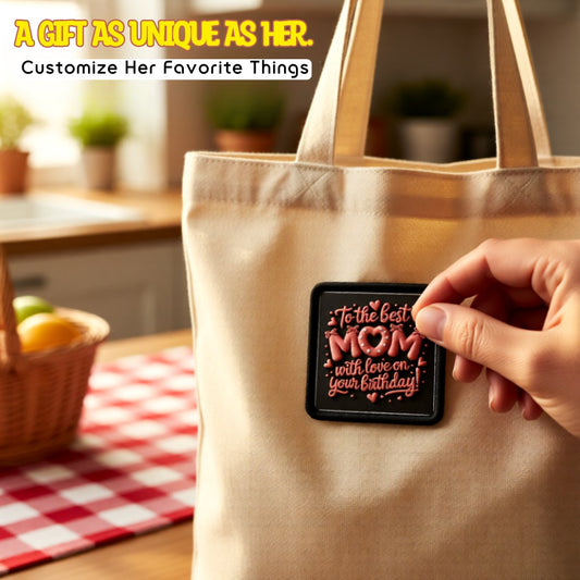 To The Best Mom Embroidery Patches