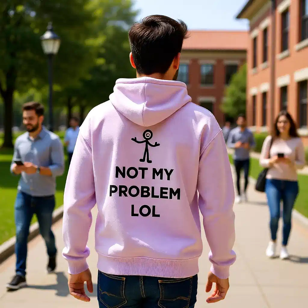 Not My Problem LOL Unisex Oversized Hoodie