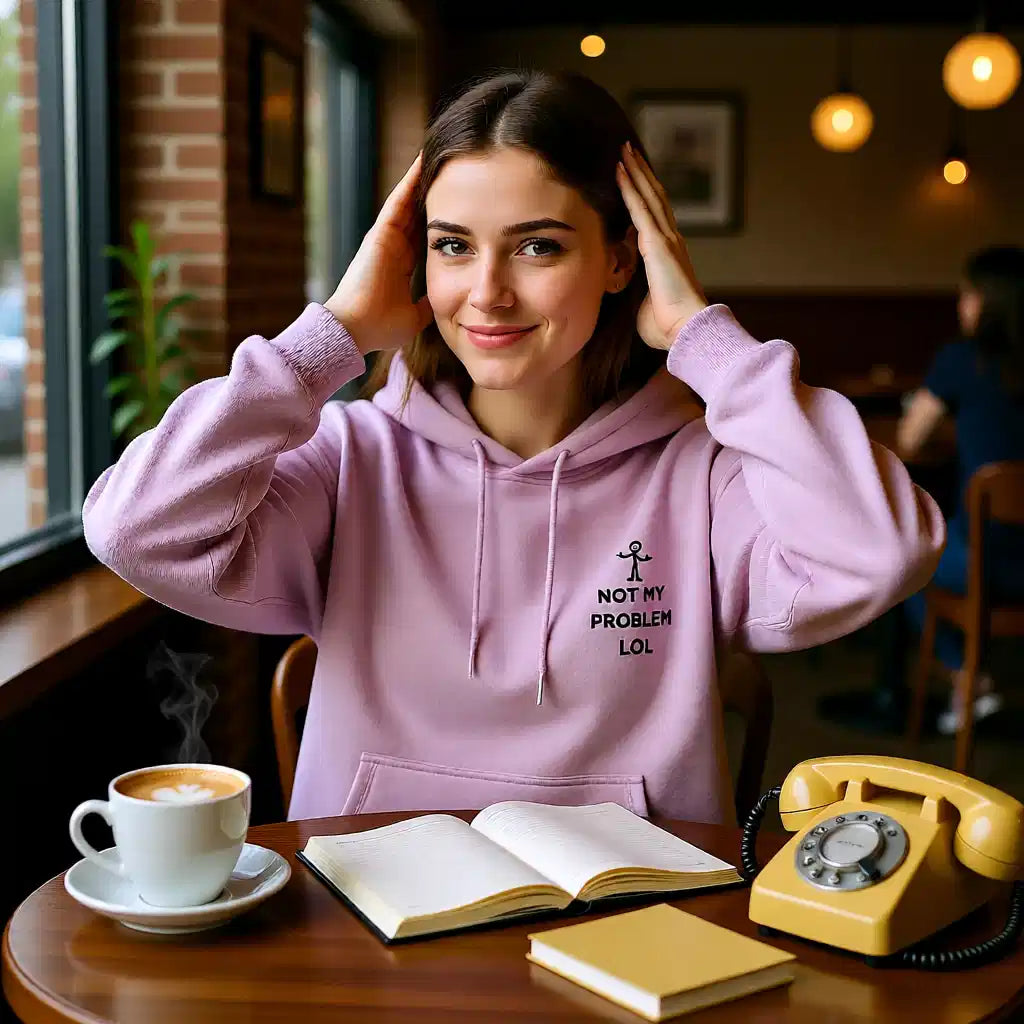 Not My Problem LOL Unisex Oversized Hoodie