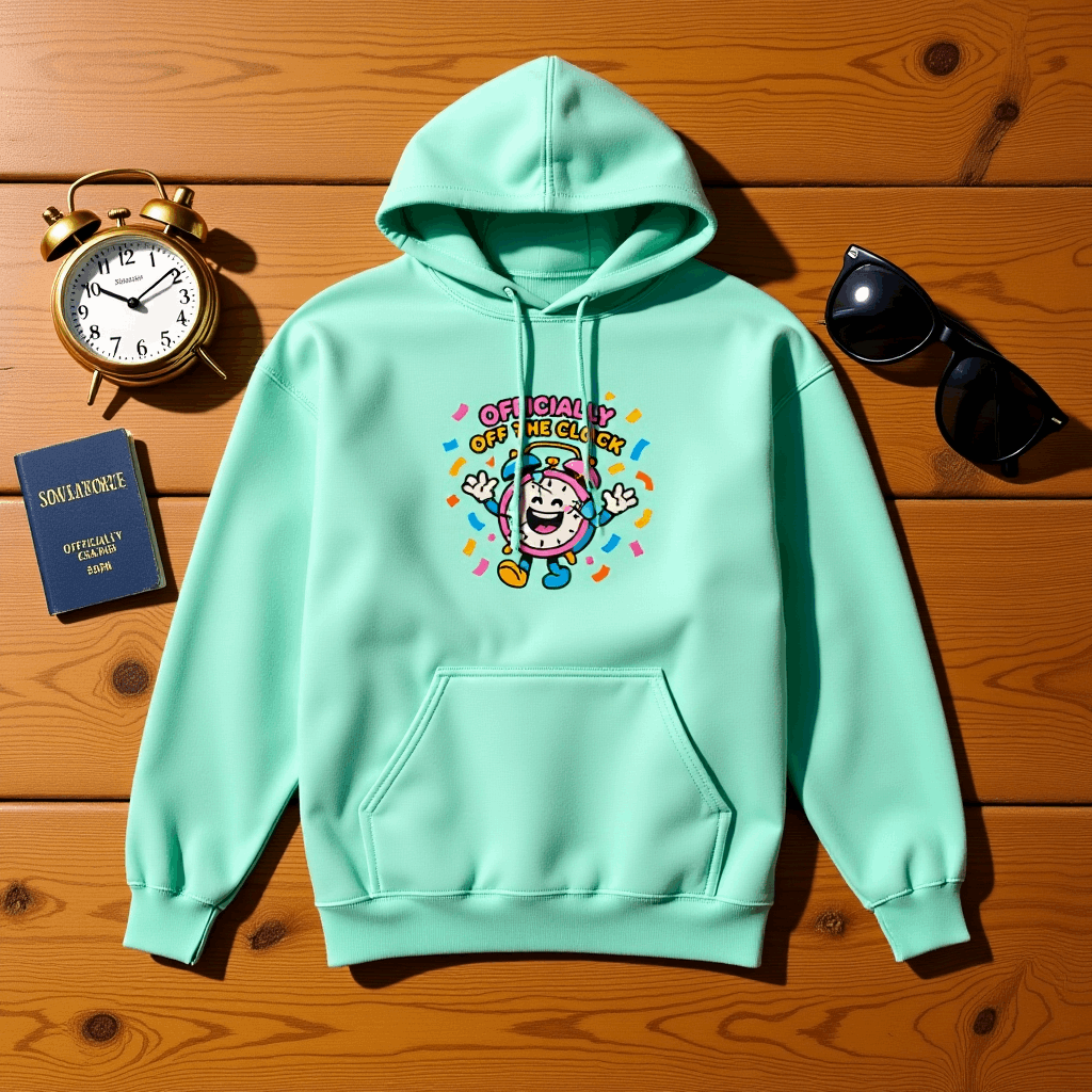 Officially Off The Clock Unisex Hoodie