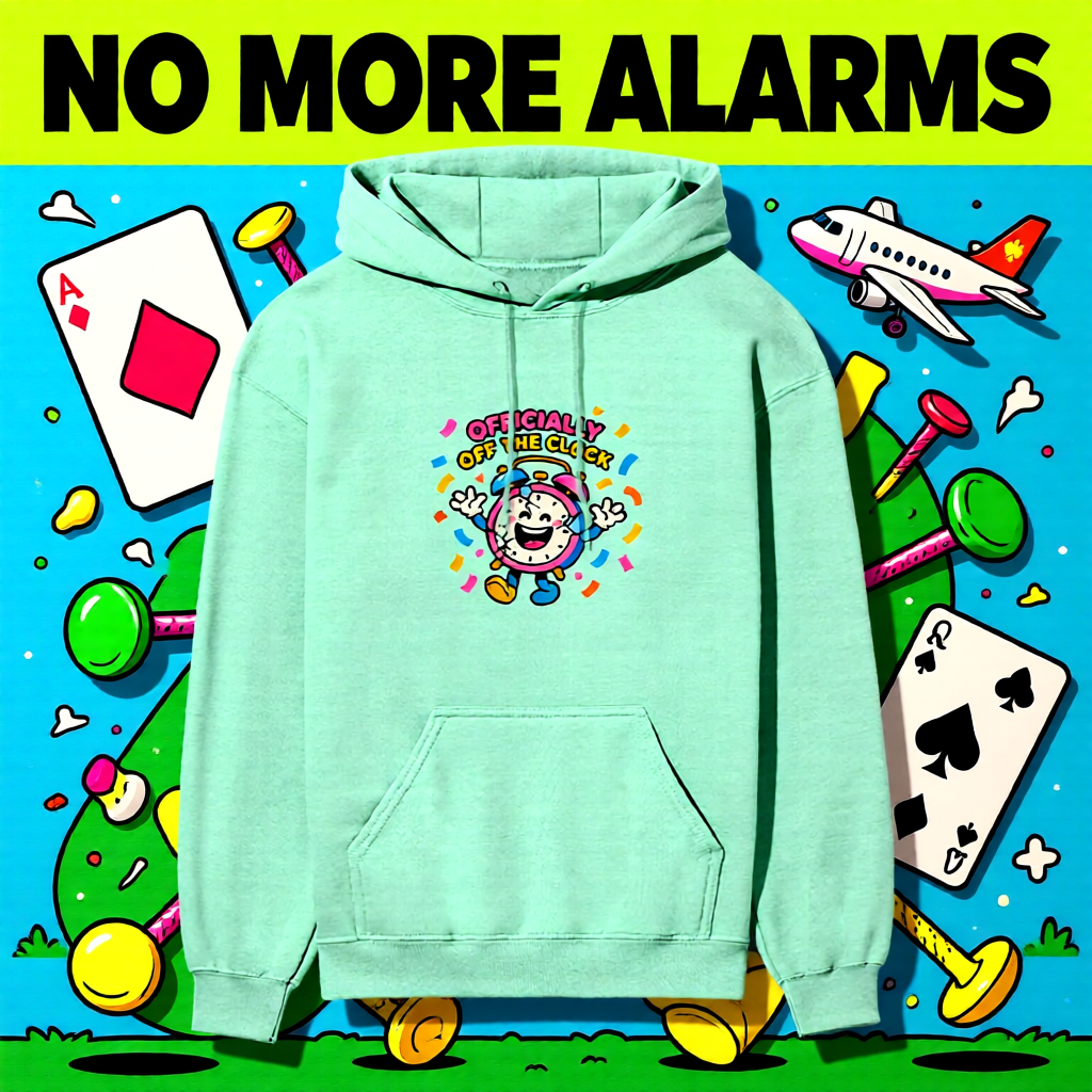 Officially Off The Clock Unisex Hoodie