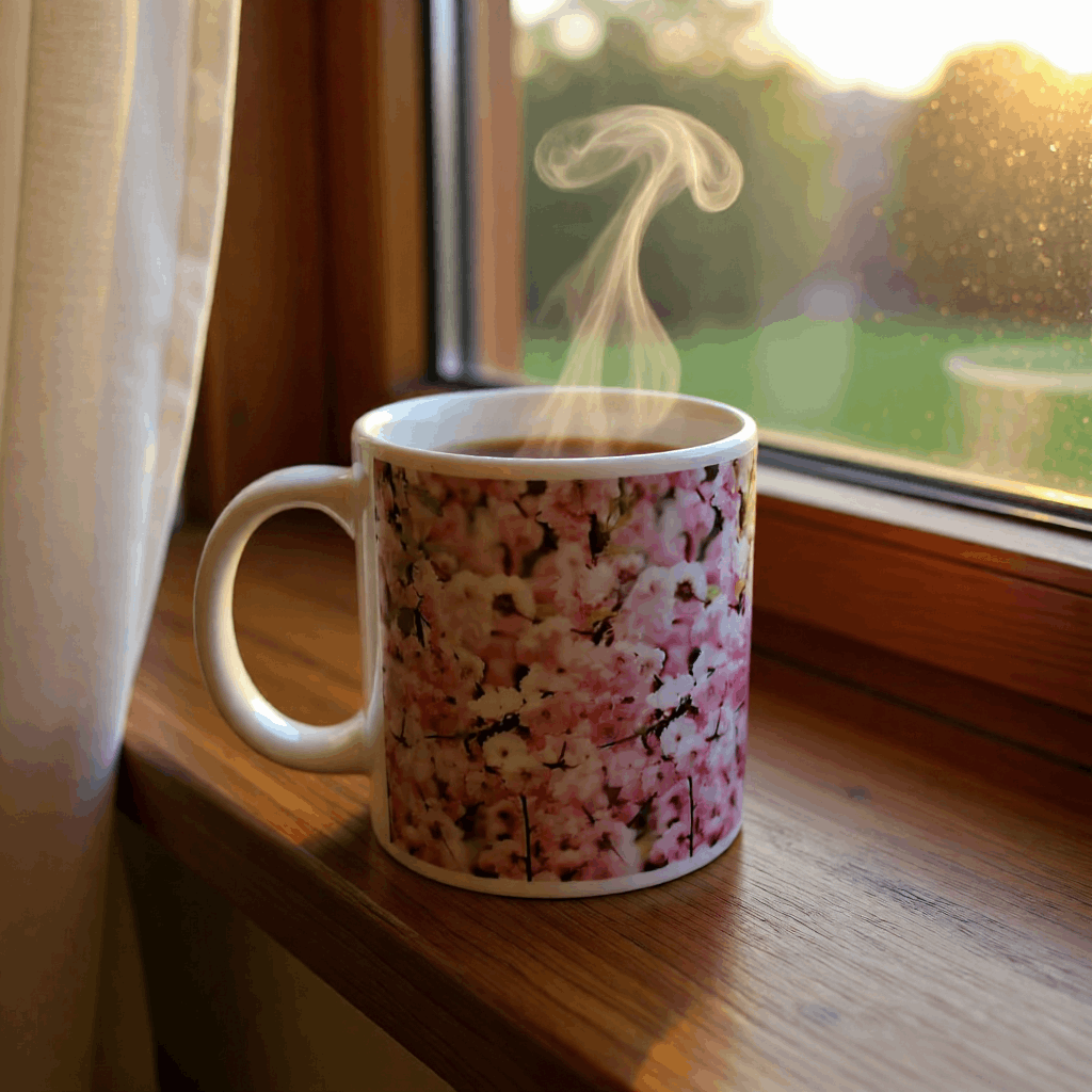 Orchid Wrap-Around Mug