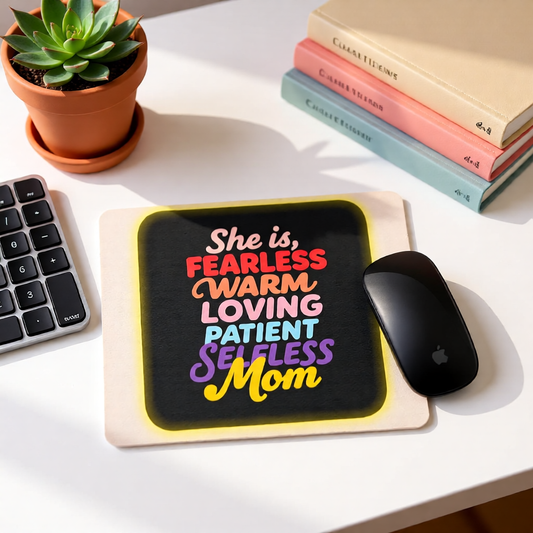 Fearless Mom Mouse Pad