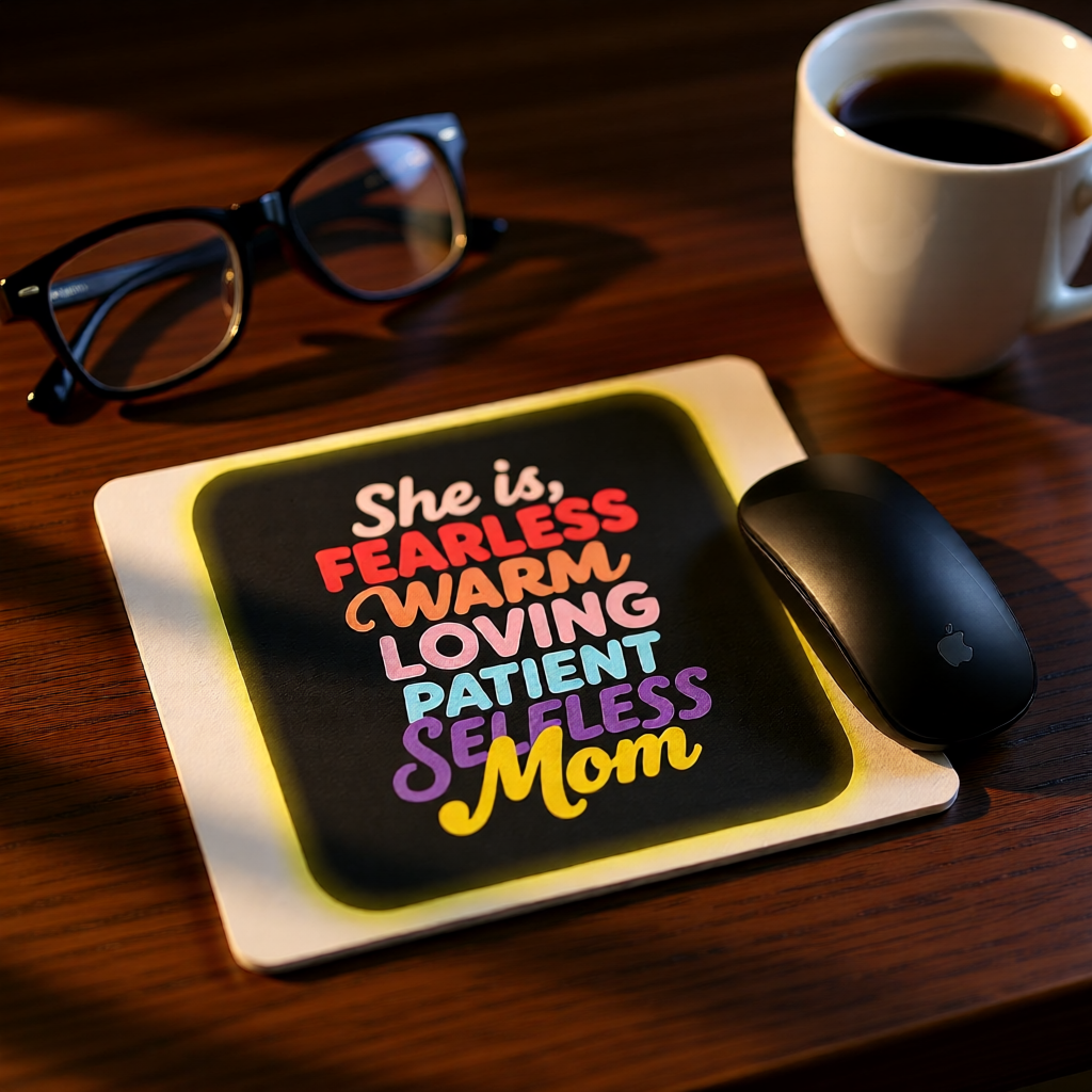 Fearless Mom Mouse Pad