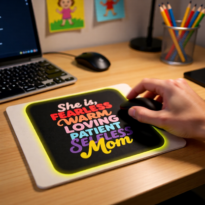 Fearless Mom Mouse Pad