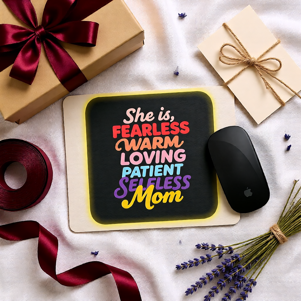 Fearless Mom Mouse Pad