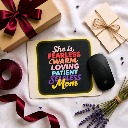 Fearless Mom Mouse Pad