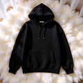 Cozy Women's Oversized Plain Black Hoodie