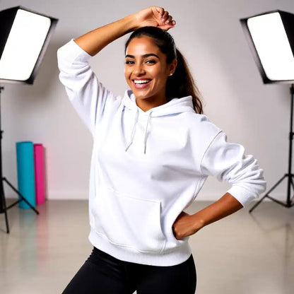 Plain White Oversized Hoodie