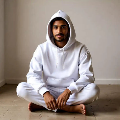 Plain White Oversized Hoodie