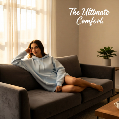 Plain White Oversized Hoodie