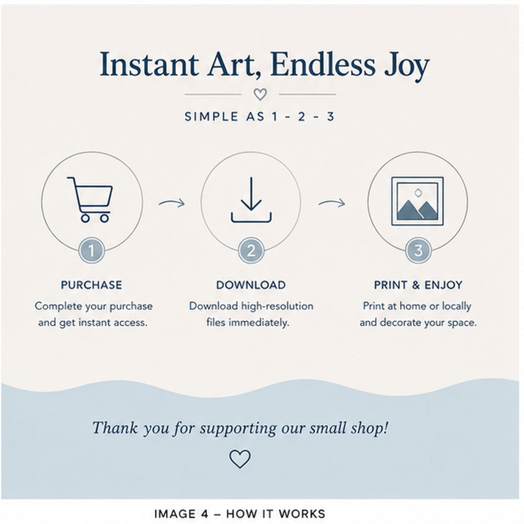 Ocean Friends Nursery Trio – Watercolor Printable Wall Art Set of 3