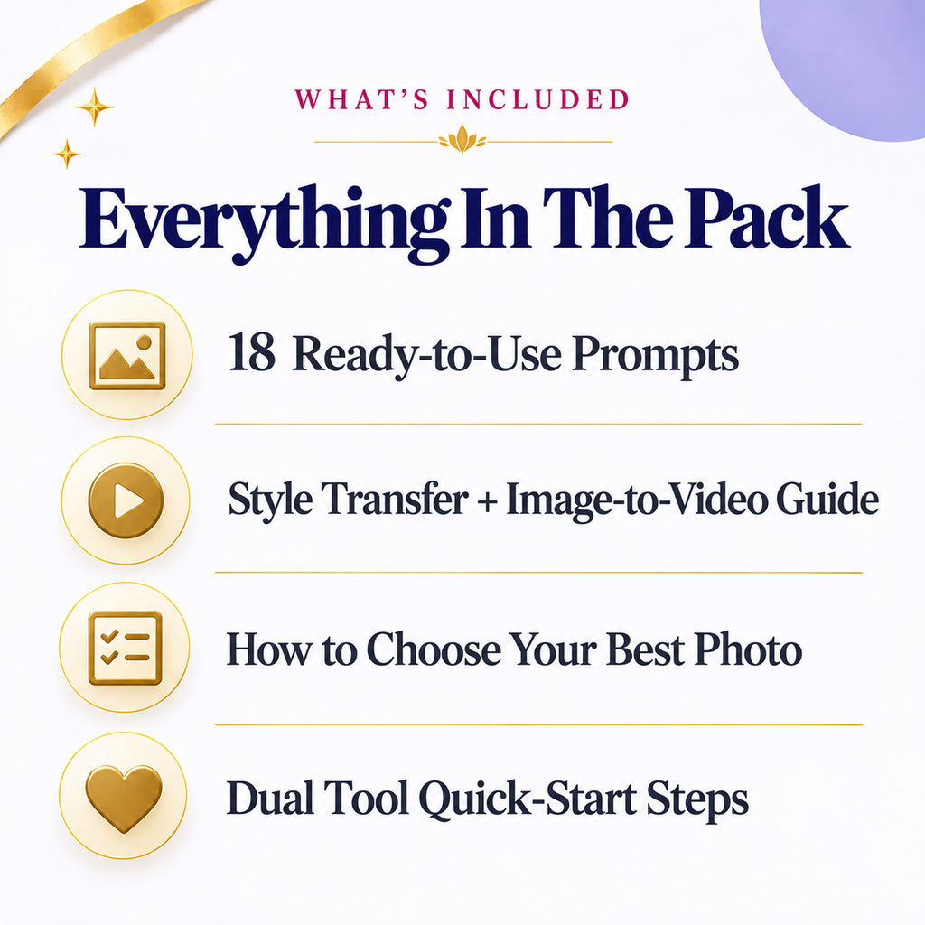 How to Turn Your Couple Photo Into an Animated Invite | Style Transfer + Image-to-Video | Instant Download PDF