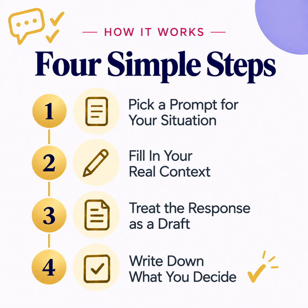AI Prompts to Plan Your Perfect Week | ChatGPT &amp; Claude Planning Coach Prompts | Instant Download PDF
