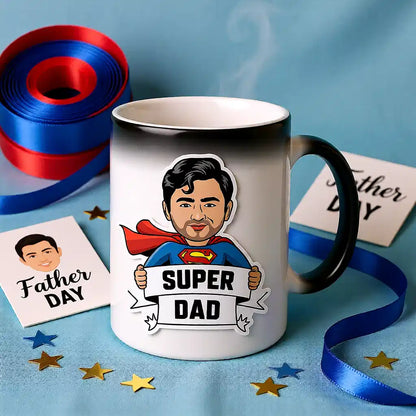 Super Dad Black Magic Mug