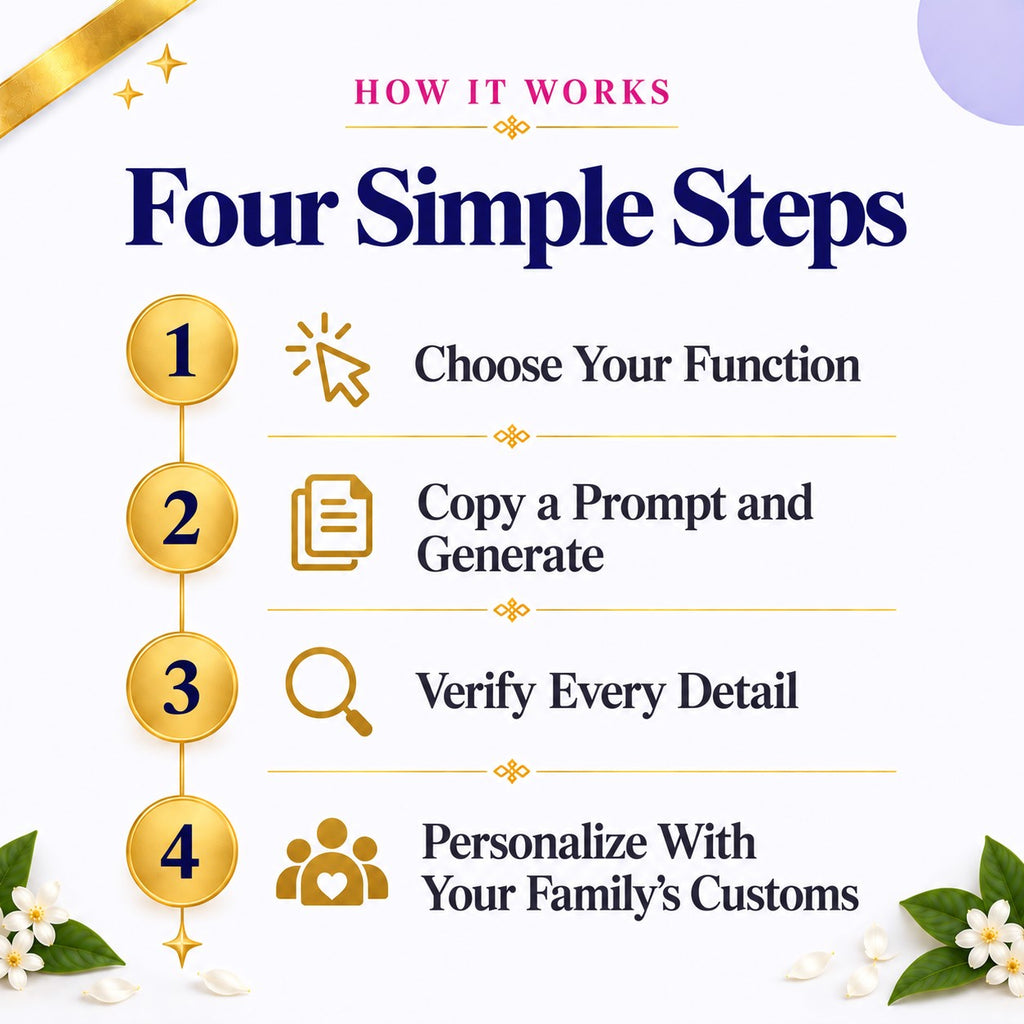 Sikh Anand Karaj Invitation Prompt Pack | Anand Karaj, Mehndi, Sangeet &amp; Reception | Instant Download PDF