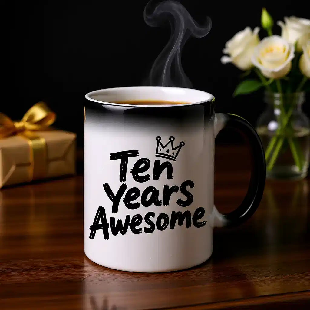10 Year Awesome Magic Mug