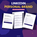 50 LinkedIn Personal Brand ChatGPT Prompts — Posts, Carousels & Algorithm — Instant Download PDF