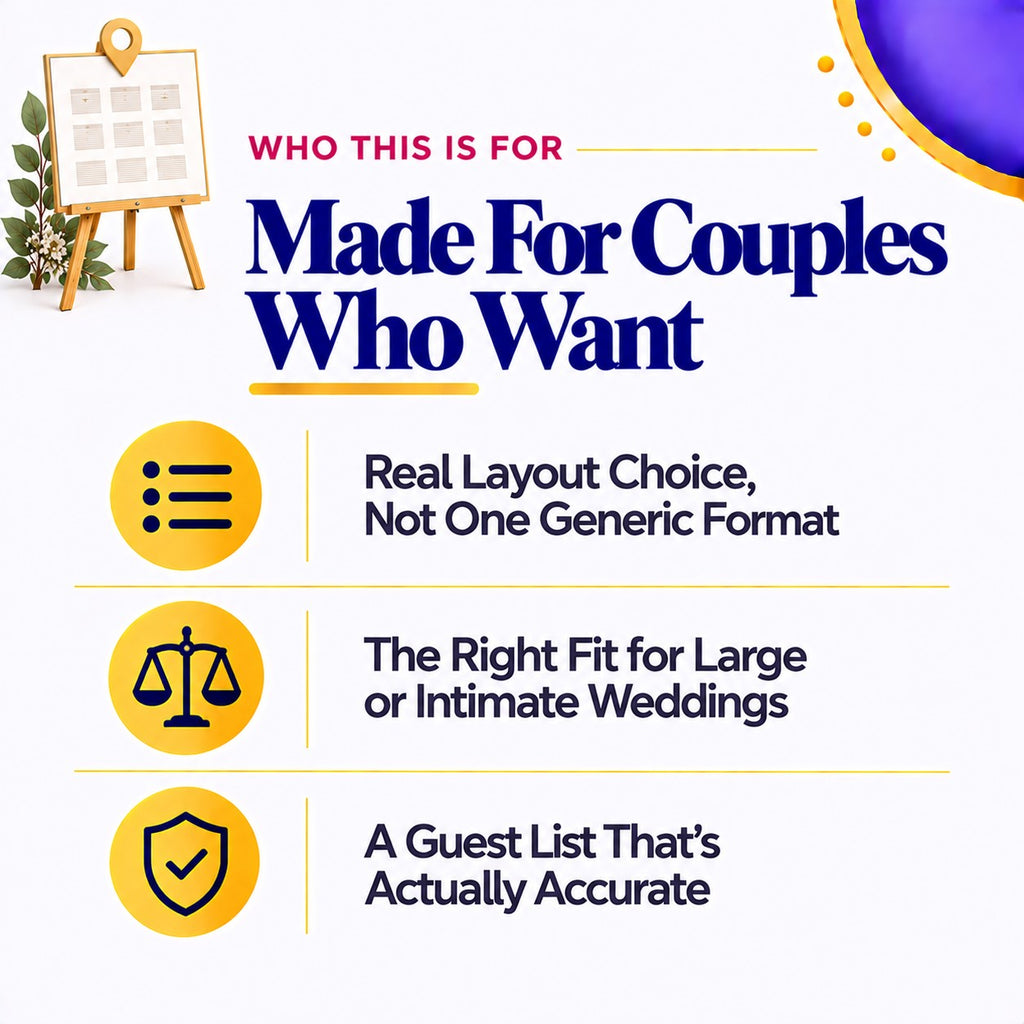 Wedding Seating Chart &amp; Table Plan AI Prompt Pack | 30 Styles &amp; Layouts | Instant Download PDF