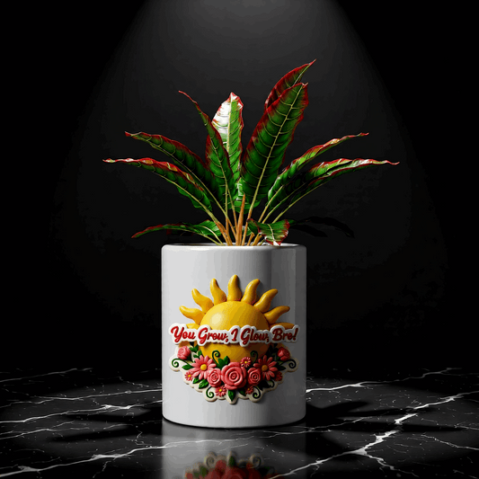 You Grow I Glow Bro Pot